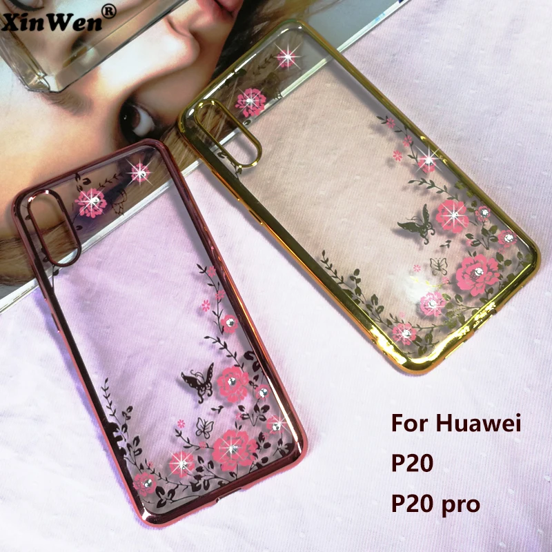 XinWen прозрачный ТПУ мягкий чехол на заднюю панель телефона для huawei p20 pro p20pro p 20
