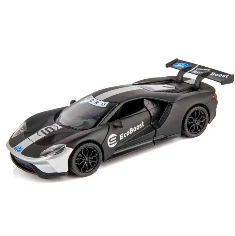 1:32 Ford GT гоночный автомобиль игрушечный автомобиль металлическая игрушка Diecasts& Toy транспортные средства модель автомобиля со светом и звуком автомобиль игрушки для детей