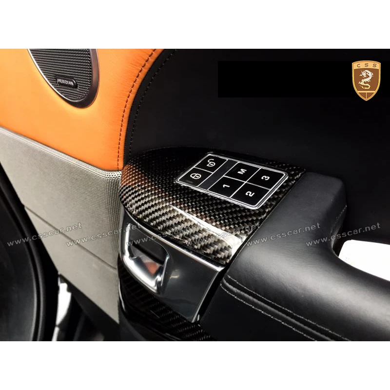 15 шт./компл. отделка салона автомобиля из углеродного волокна подходит для Range Rover