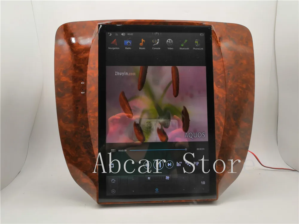 12,1 ''Tesla стиль Android 8,1 автомобильный dvd-плеер gps навигация для GMC Yukon 2007-2012 стерео радио магнитофон PX6 CARPLAY ips