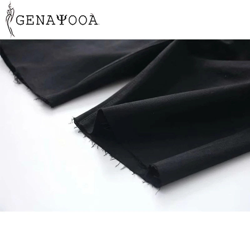 Genayoa, джинсовые шорты до колена, женские, пуш-ап, эластичные, высокая талия, байкерские шорты, джинсовые шорты, женские, летние,, черные, уличная одежда