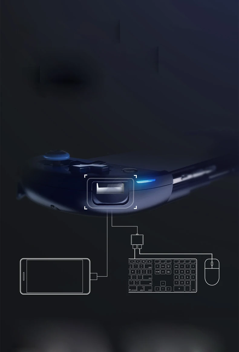 xiaomi mijia flymapping Smart Black Warrior X8pro игровая ручка геймпад умный дом Bluetooth беспроводной двойной режим
