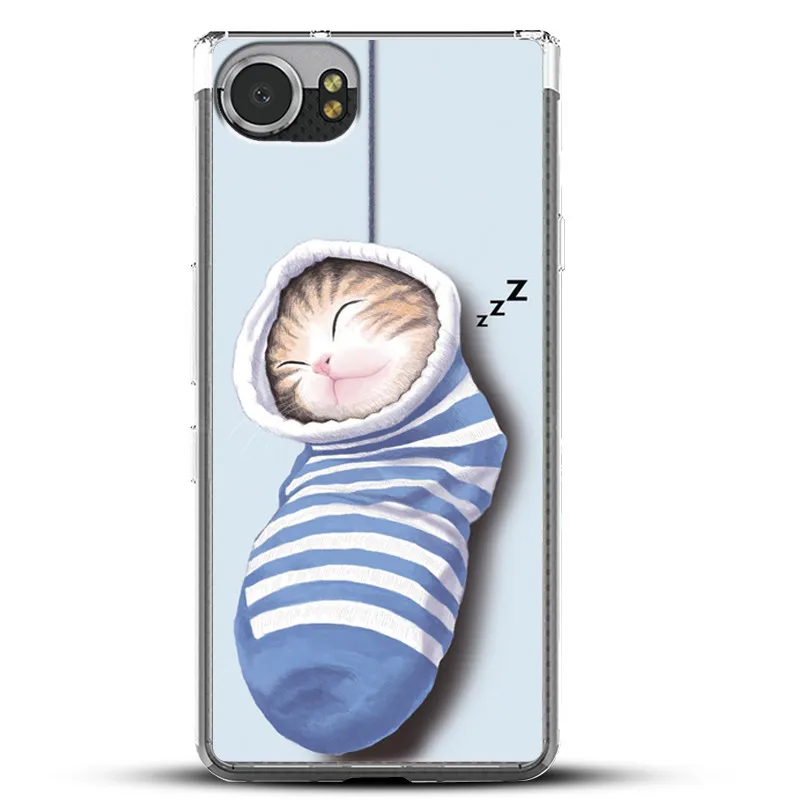 For Blackberry KEYone Case Coque UltraThin Silicone Soft TPU Protective BlackBerry Mercury Cover Cute Printed Funda |