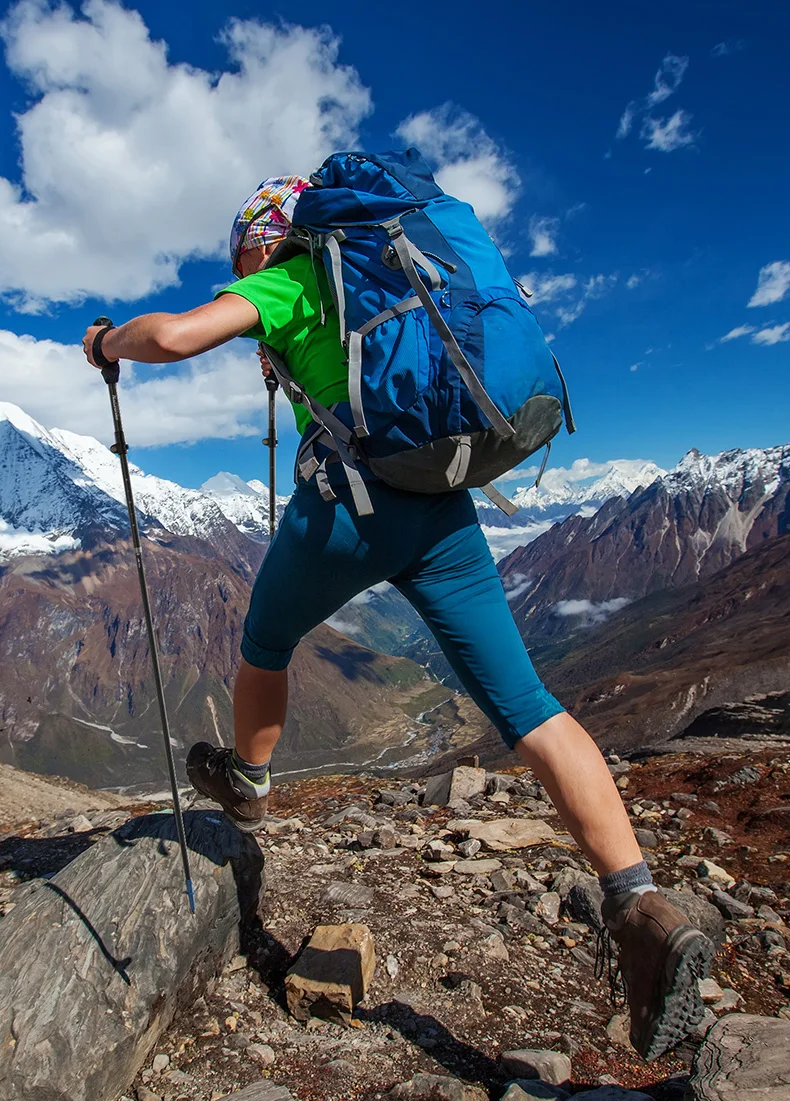 1 шт., Naturehike, углеродное волокно, складная походная палка, регулируемая складная палка для скандинавской ходьбы, 5 секций, новинка