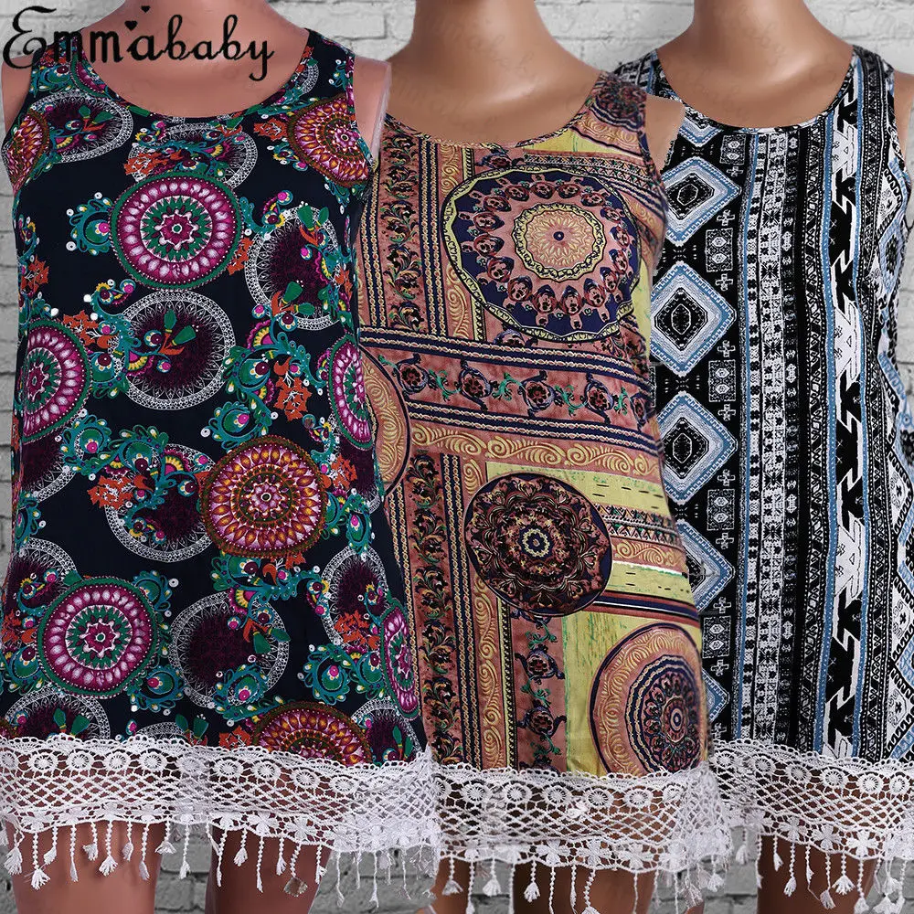 Летнее свободное платье для женщин 2018 новое с принтом плюс размер Бюст без