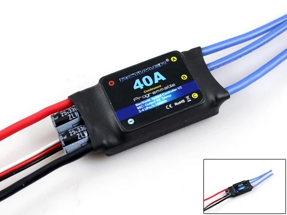 Контроллер скорости бесщеточного двигателя RCTimer 40A ESC ESC40A|brushless motor speed controller|speed