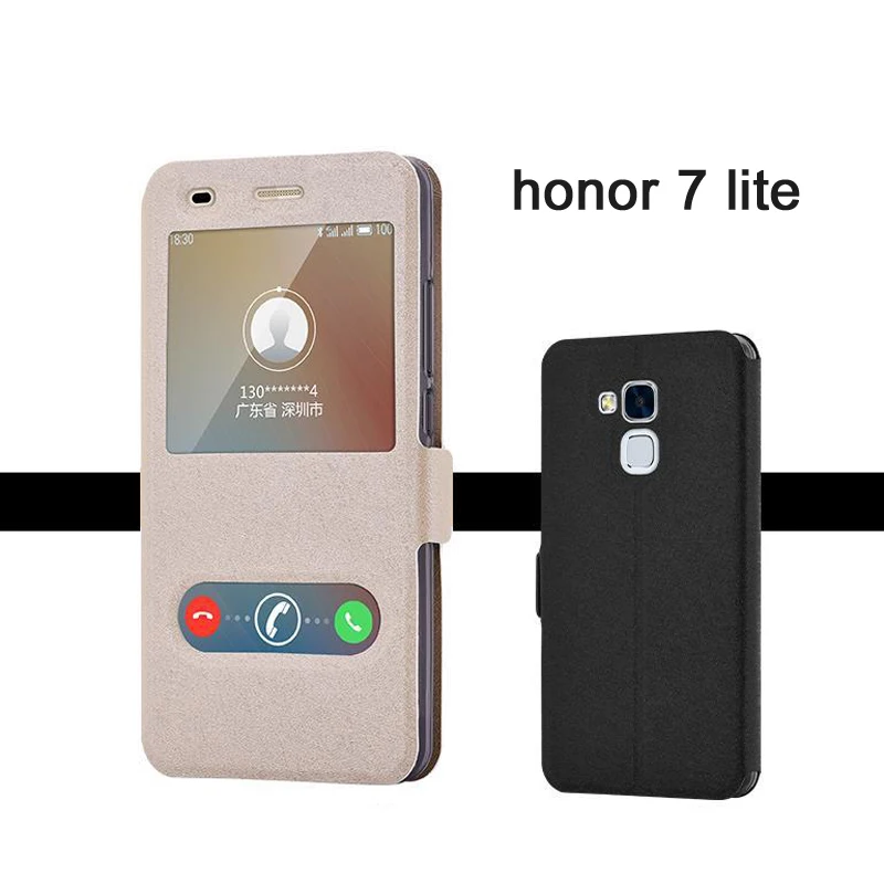 Чехол для Huawei Honor 9 lite кожаный чехол с окошком honor 8 Новый 7 V10/V9/V8 honor9 |