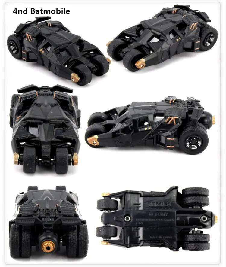 Мути Стиль Batman Batmobile сплавочная модель автомобиля Tomica мультфильм автомобили из литого металла модели автомобиля подарок на день рождения для детей, носки для мальчиков