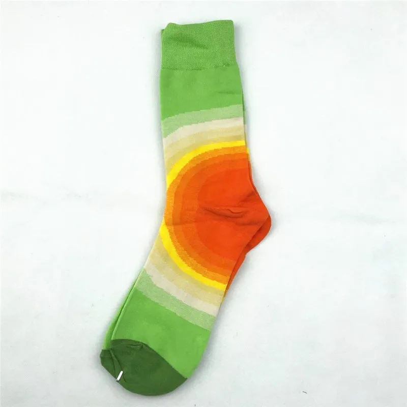 1 пара мужских носков забавные носки из чесаного хлопка с изображением