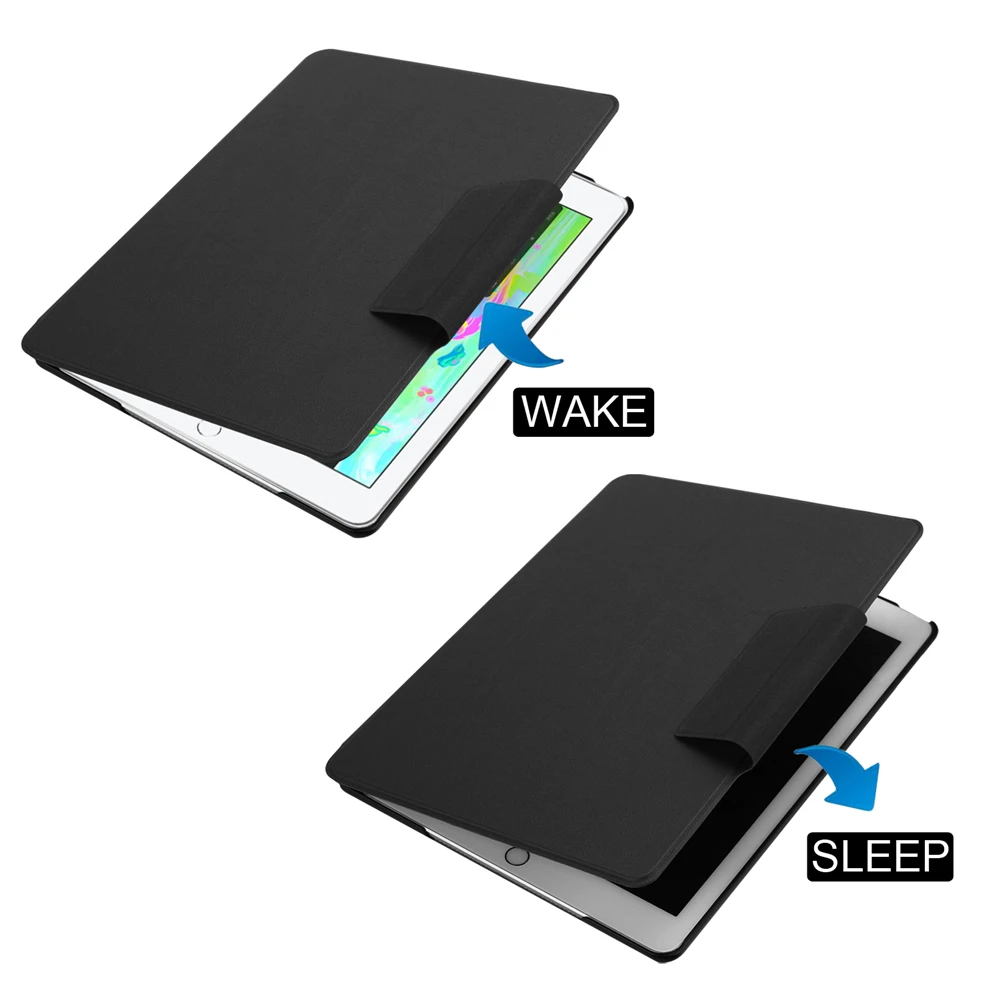 

Kemile Case For Ipad 2018 Wireless Bluetooth 3.0 Keyboard Auto Sleep W Pencil Holder Wake Cover For ipad 2018 9.7 A1893 A1954