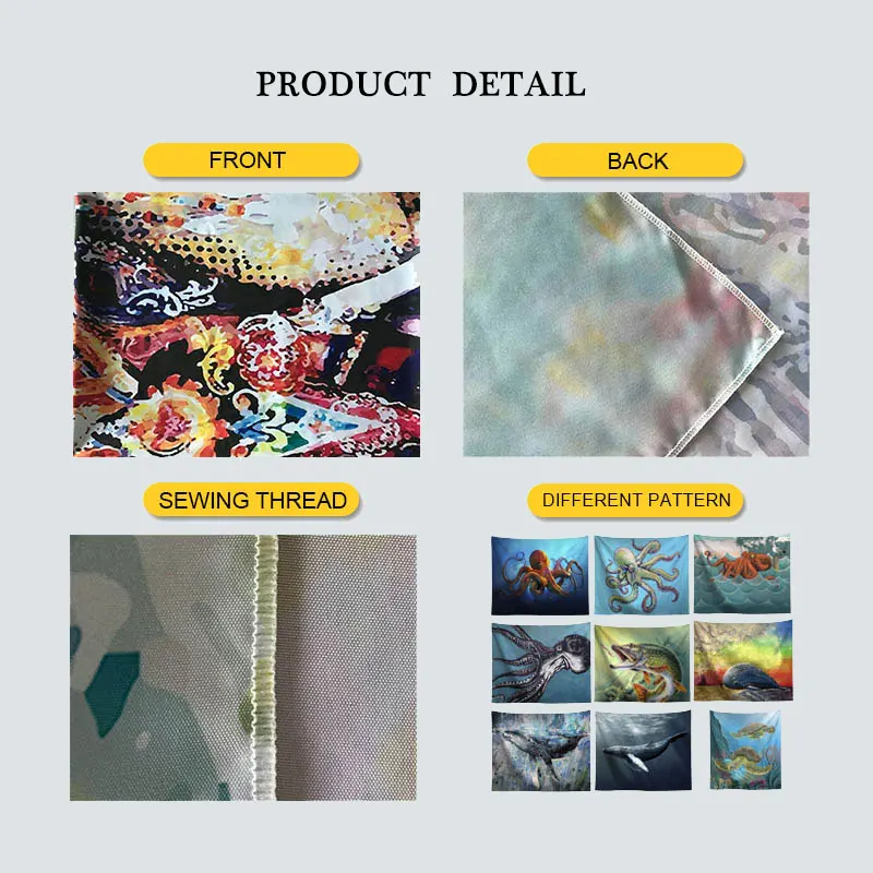 Настенный Гобелен для океана декоративный коврик йоги пляжное полотенце в стиле