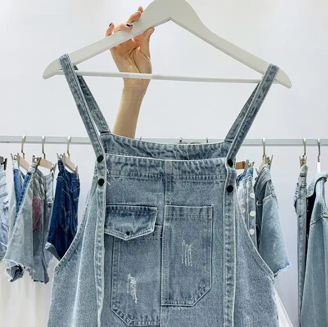 2019 летние Для женщин без рукавов Повседневное спагетти платье из джинсовой ткани