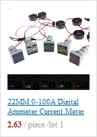 2 провода 0,5" AC 30 V-500 V светодиодный цифровой вольтметр измеритель напряжения монитор тестер для 110V 220V 380V l29k