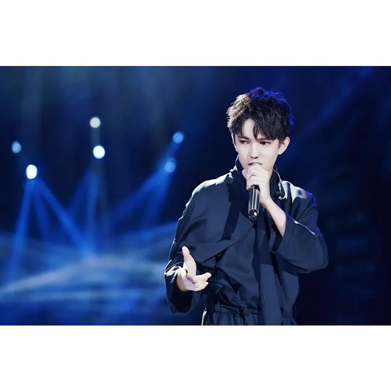 1 Горячая Dimash Kudaibergen домашний Декор Ретро классический винтажный фильм плакат печать больше размеров на заказ Шелковый плакат и принты - Цвет: 1