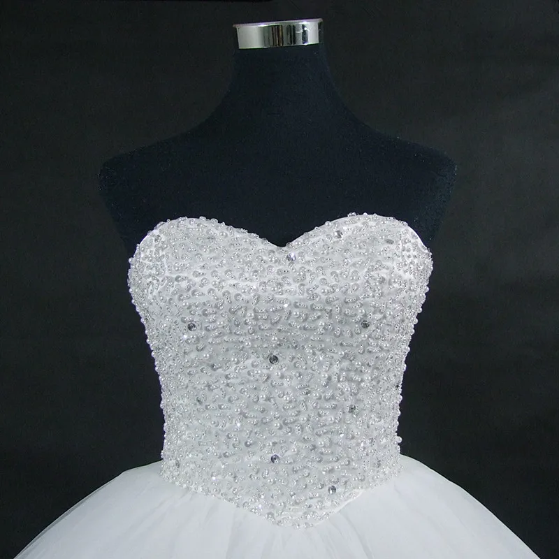 QQ Lover 2019 New Sparkling Ball Gown Wedding Dress Custom-Made Plus Size Vestido De Noiva Bride | Свадьбы и торжества