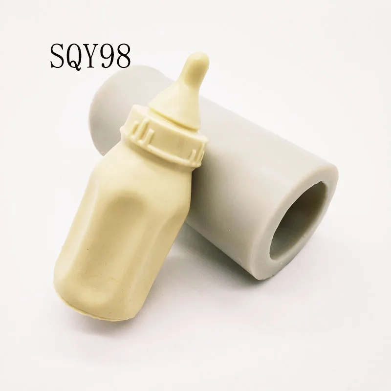 

New 3D bottle silicone mold Cake decoration fondant tool DIY soap mold Sugarcraft