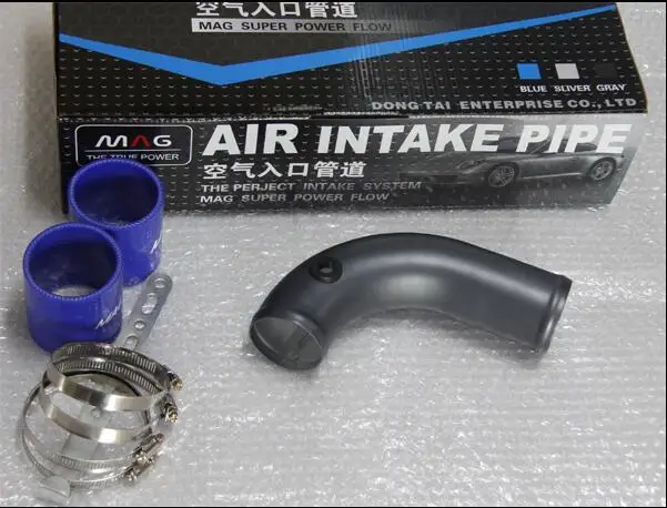 black finish pipe Воздухозаборники трубы комплект+ воздушный фильтр для Chevrolet 09 CRUZE 1,6 1,8, Aveo 1,4, 2012 парус 1,4 - Цвет: black finish pipe