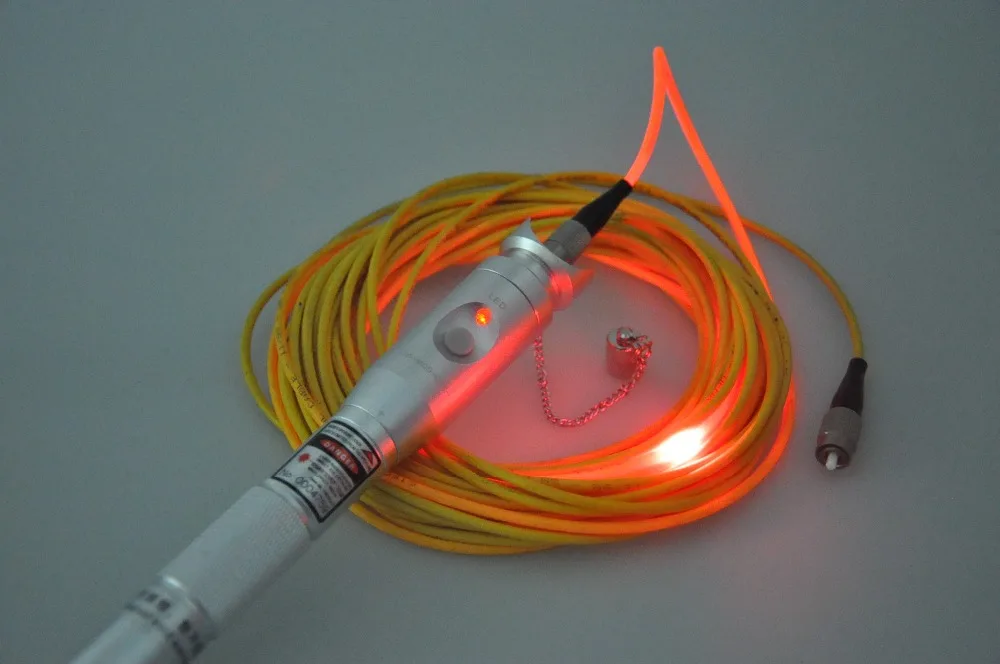 Новый высокопрочный волоконно оптический источник света типа Pen VFL визуальный