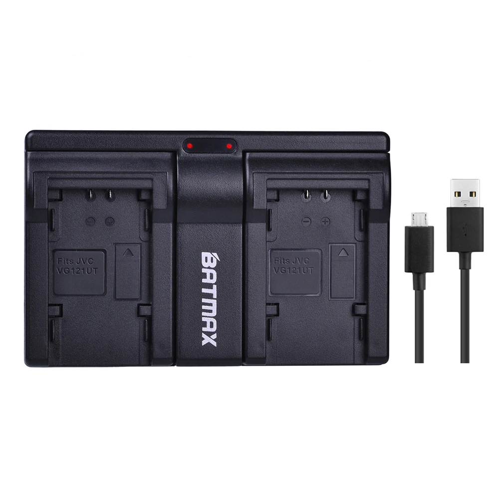 3 шт. батарея 1400 мА · ч BN VG114 + двойное зарядное устройство USB для