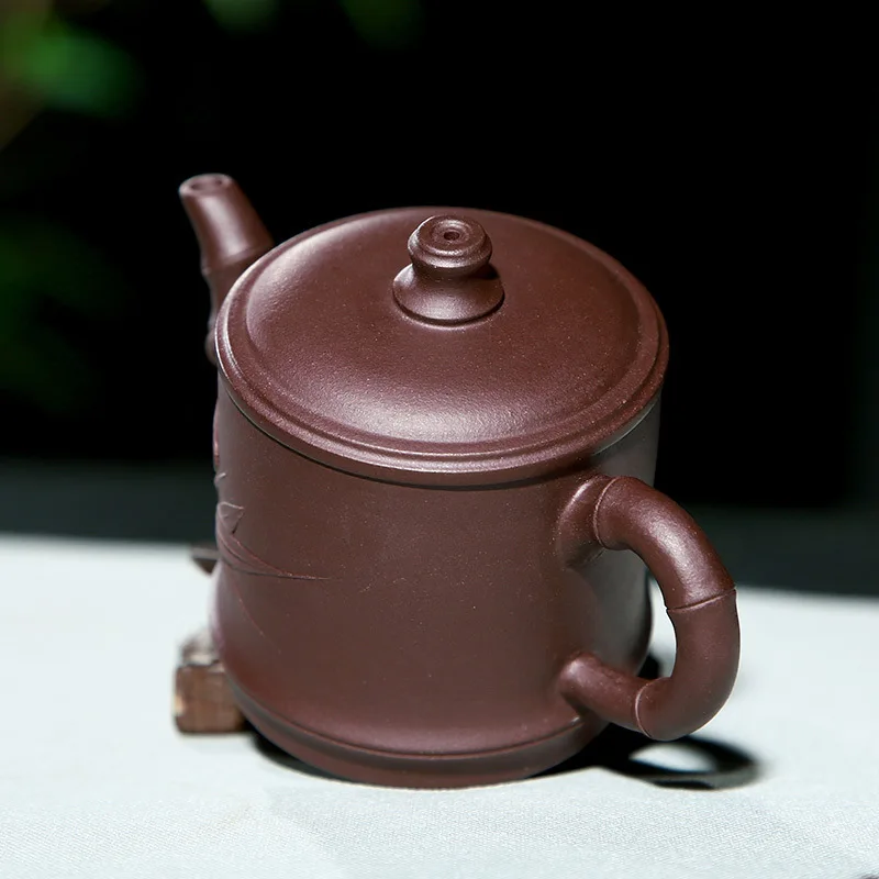 Mine фиолетовый глиняный горшок оптовая продажа Маленькая фиолетовая глина