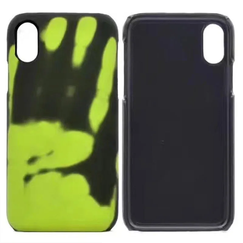 Термосенсорные чехлы для iPhone 11 Pro Max plus, термочувствительный ТПУ чехол для iPhone XS Max XR X 7 8 6 5S 6s, аксессуары для телефона