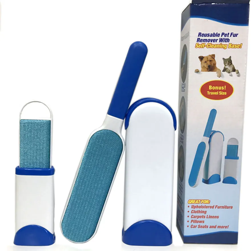 ПЭТ кисточка для удаления волос чистящие щетки инструмент одежда статическая