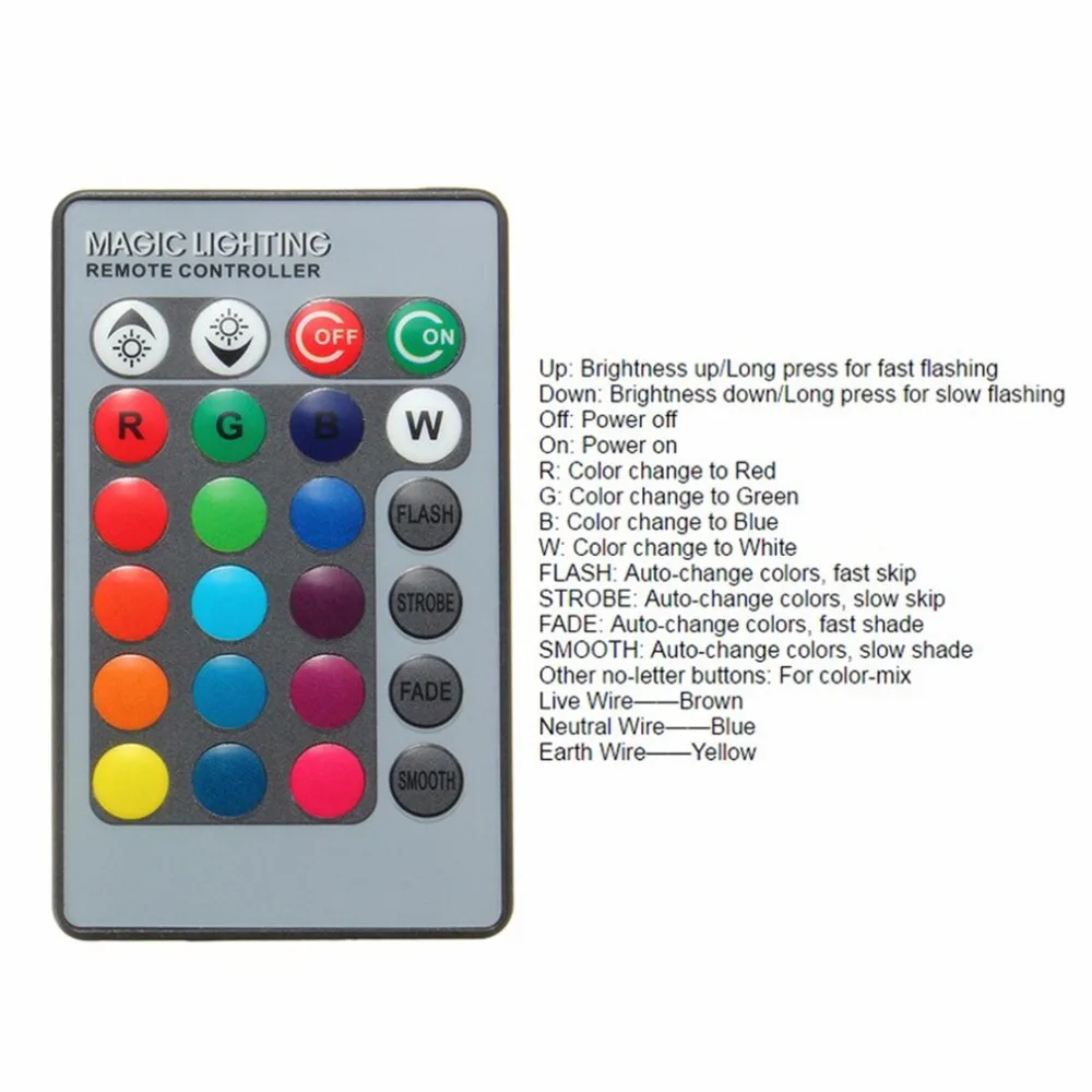 IP68 10 Вт RGB светодиодный светильник садовый фонтан бассейн пруд прожектор