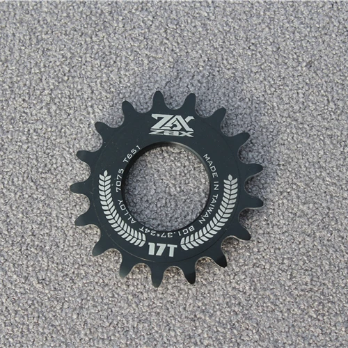 Фиксированная Шестерня велосипед cog Freewheel Cogs ступица Блокировка одна скорость 17T
