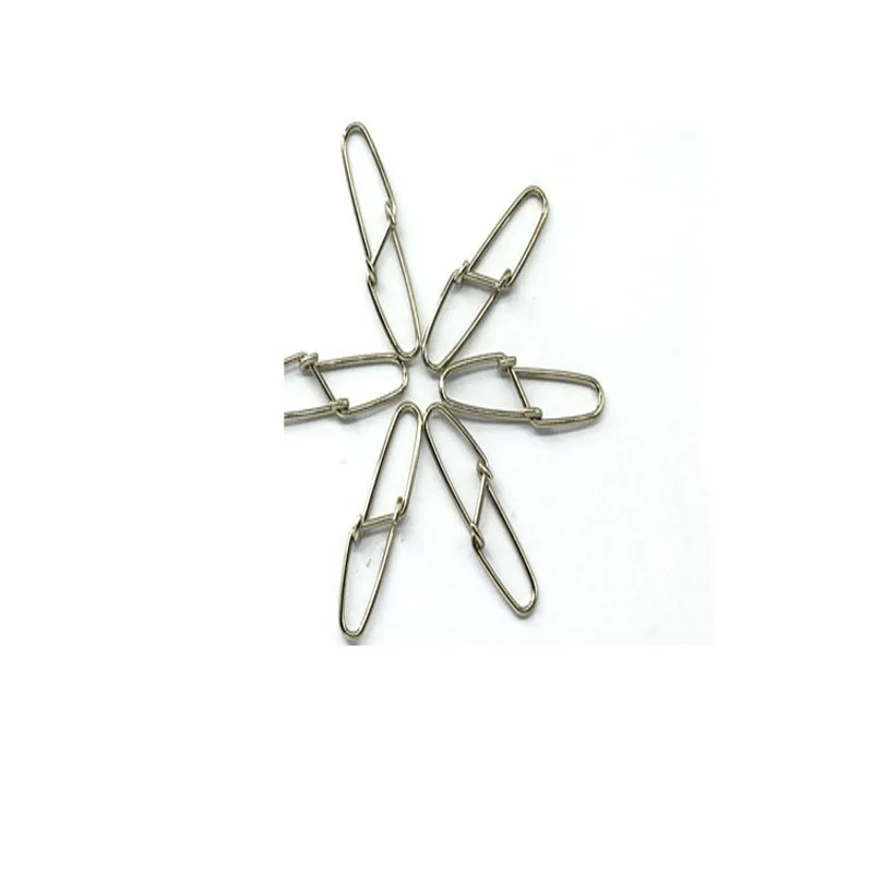 20 шт углеродного Сталь рыбалки стержень более быстра петля быстрая связь зажим