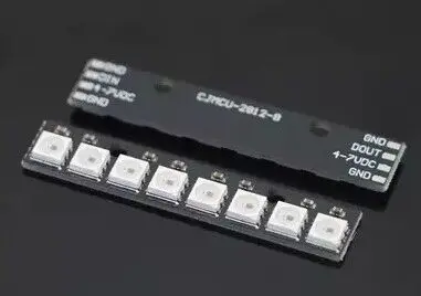 Бесплатная доставка! 2 шт./лот CJMCU-2812-8 8 WS2812 5050 RGB LED Встроенный полноцветный привод фонарь доска для развития доски
