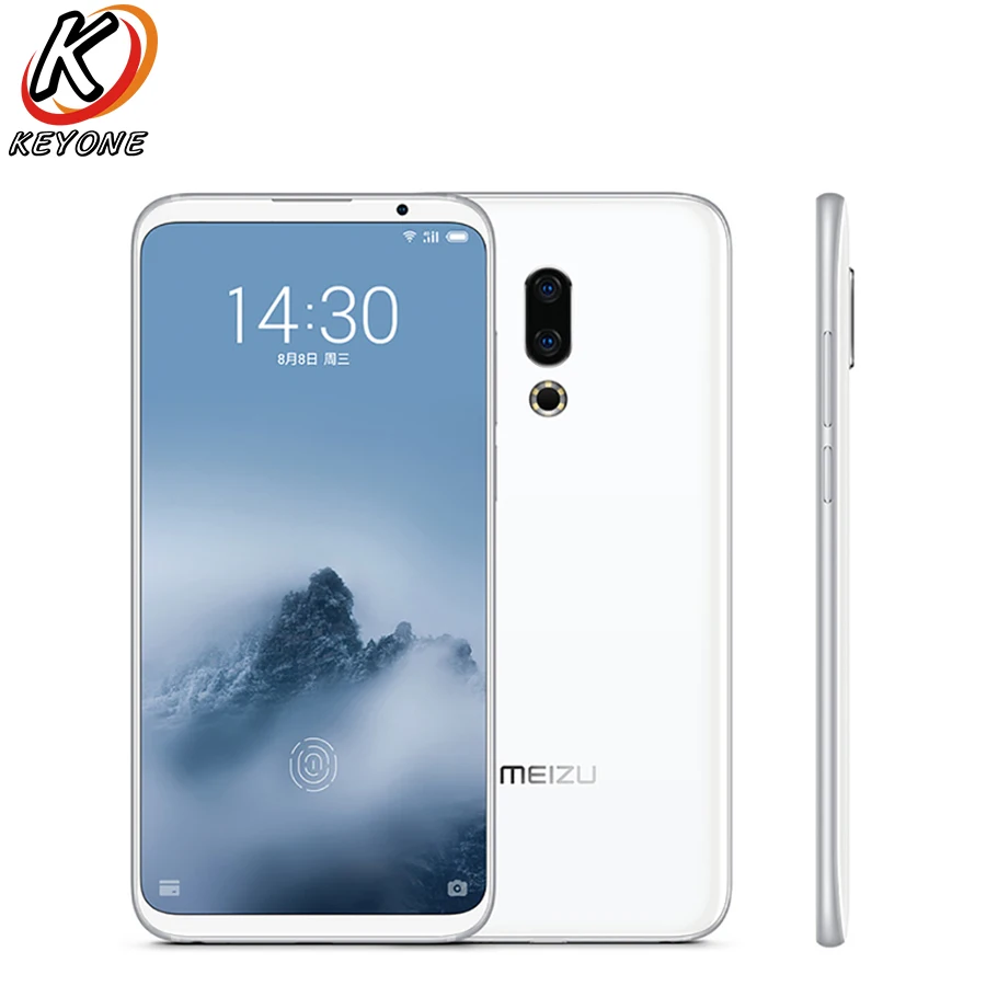 Meizu 16th plus 16 plus LTE мобильный телефон 6," 8 ГБ ОЗУ 256 Гб ПЗУ Восьмиядерный процессор Snapdragon 845 3640 мАч Мп+ Мп камера телефон