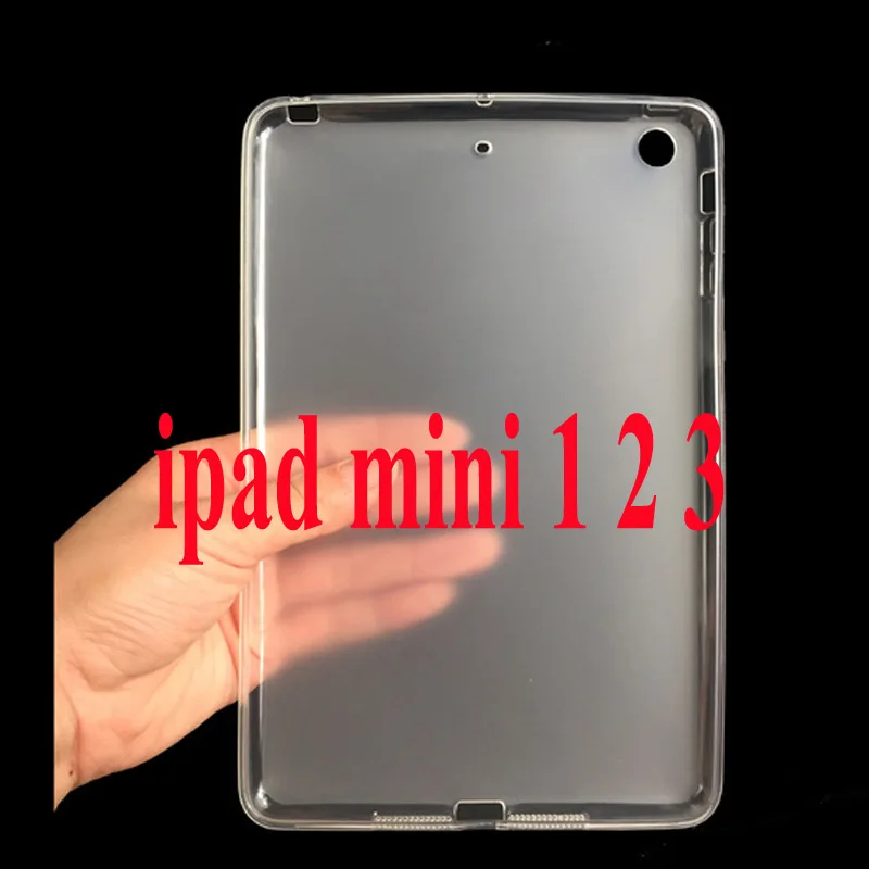 TPU Модный бронированный чехол для IPad Mini 1 2 3 безопасный сверхпрочный силиконовый Жесткий чехол для IPad Mini 1 2 3 7,9 дюймов чехол для планшета+ пленка+ ручка - Цвет: TPU