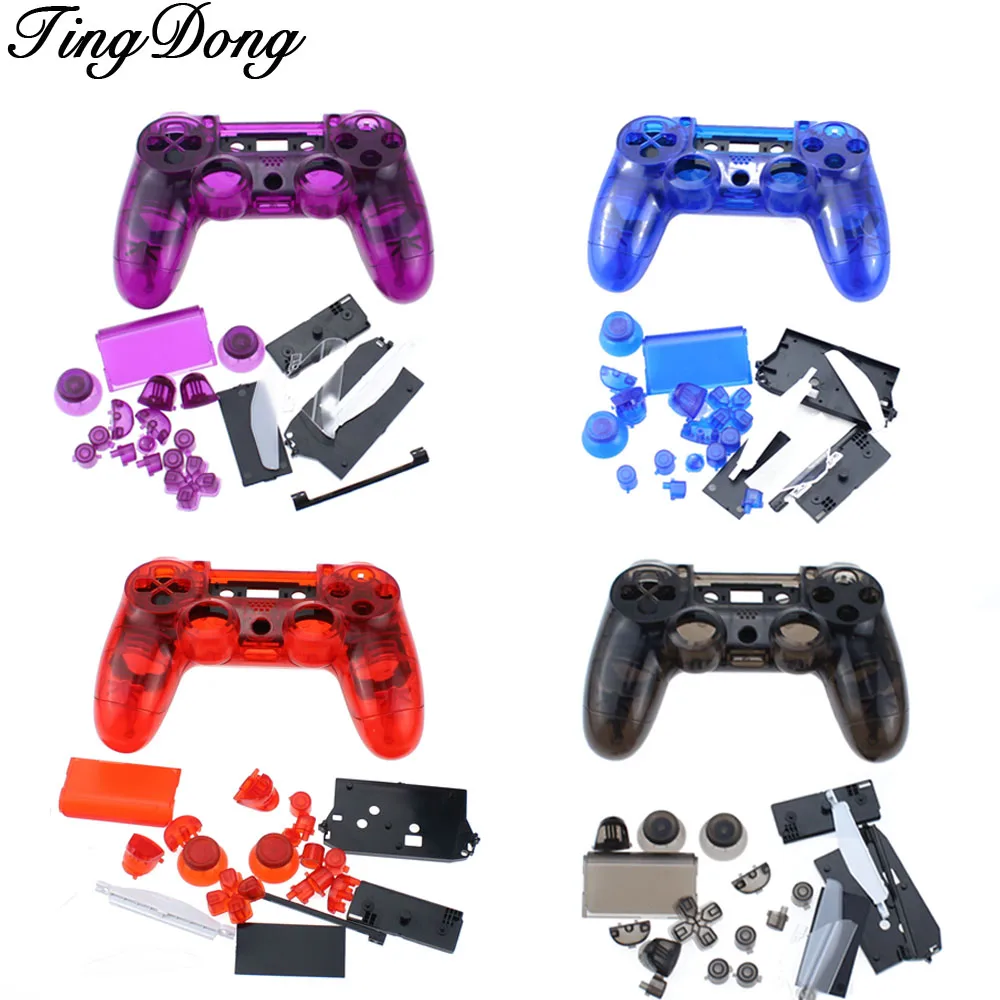 Для старой Playstation Dualshock 4 PS4 беспроводной контроллер полный комплект Замена корпуса корпус чехол для игры ручка Крышка мод комплект