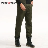 100cotton long pants washed military trousers man army green pants men pants big size casual straight large size 29 42 mk 7162a