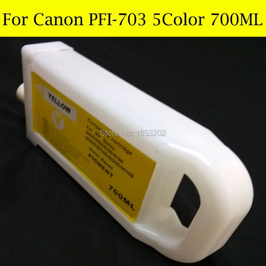 5 цветов/партия картриджи для принтера Canon iPF810 iPF815 iPF820 iPF825 810 815|ink cartridge|ink cartridge for