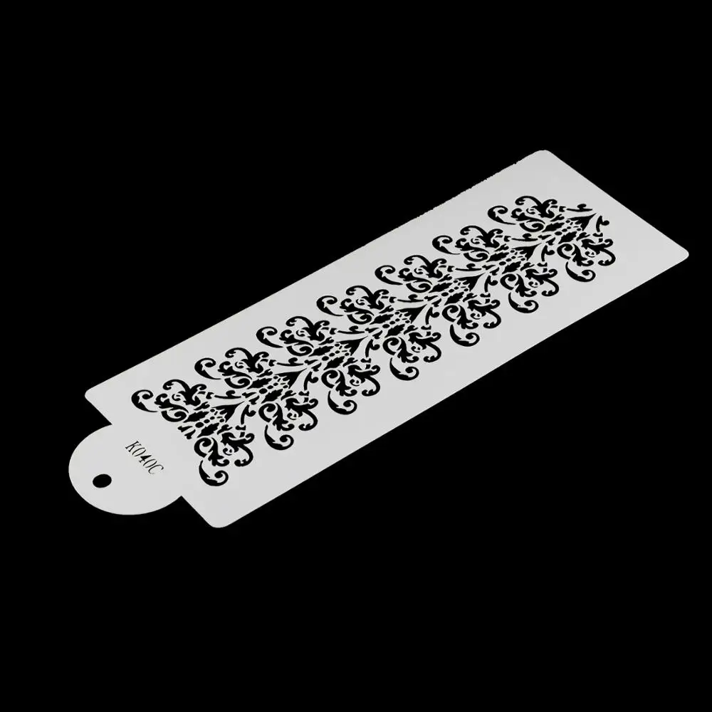 4 шт./компл. трафареты для кексов и печенья торта Форма выпечки инструменты тортов