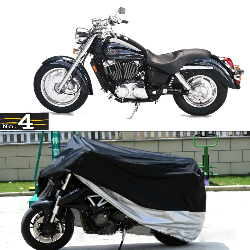 Чехол для мотоцикла Honda Shadow Saber 1100 водонепроницаемый UV / Sun/Dust/чехол защиты от дождя