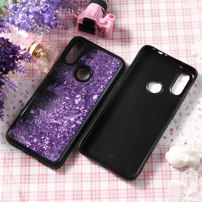 Чехол для Xiao mi Red mi Note 7 K20 Pro 7A 6A чехол с блестящей жидкостью Xio mi 9T 9 8 SE A2 Lite A1 mi x 3 5A Prime 4X S2 5 Plus 6 3 4