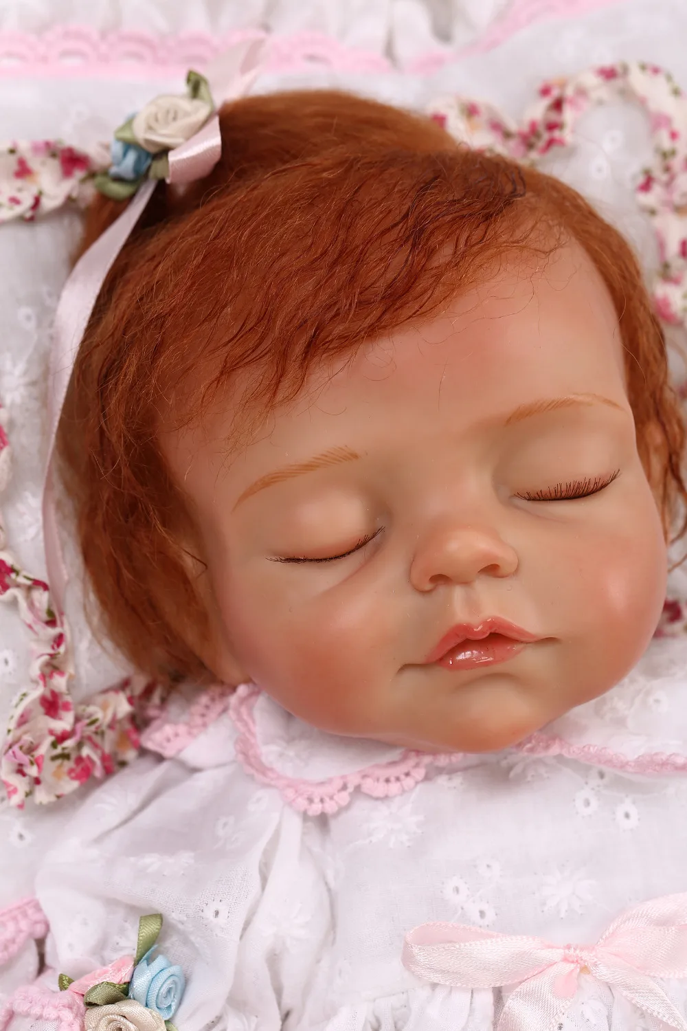 Nicery 16 18 дюймов больших размеров 40 45 см Bebe Кукла младенец Реалистичная мягкая
