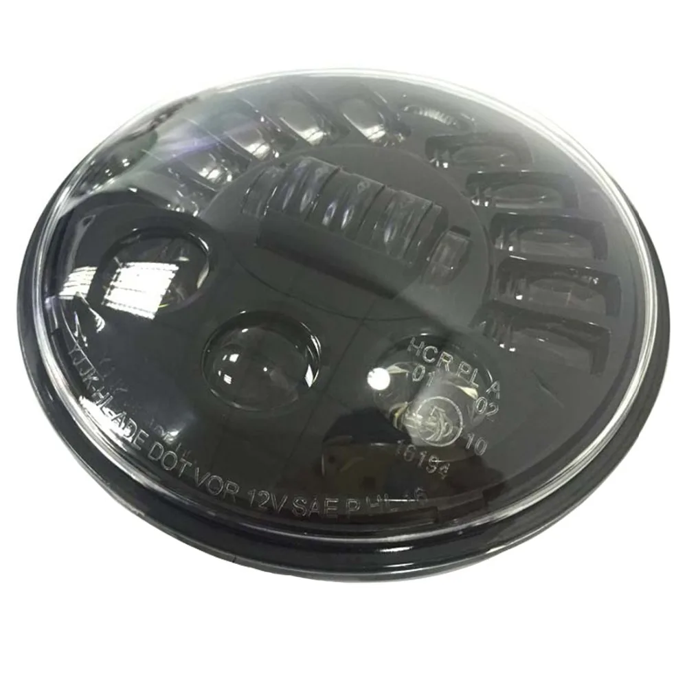 50 Вт 7 дюймовые светодиодные круглые фары двигателя автомобиля daymarker мотоцикла + 4