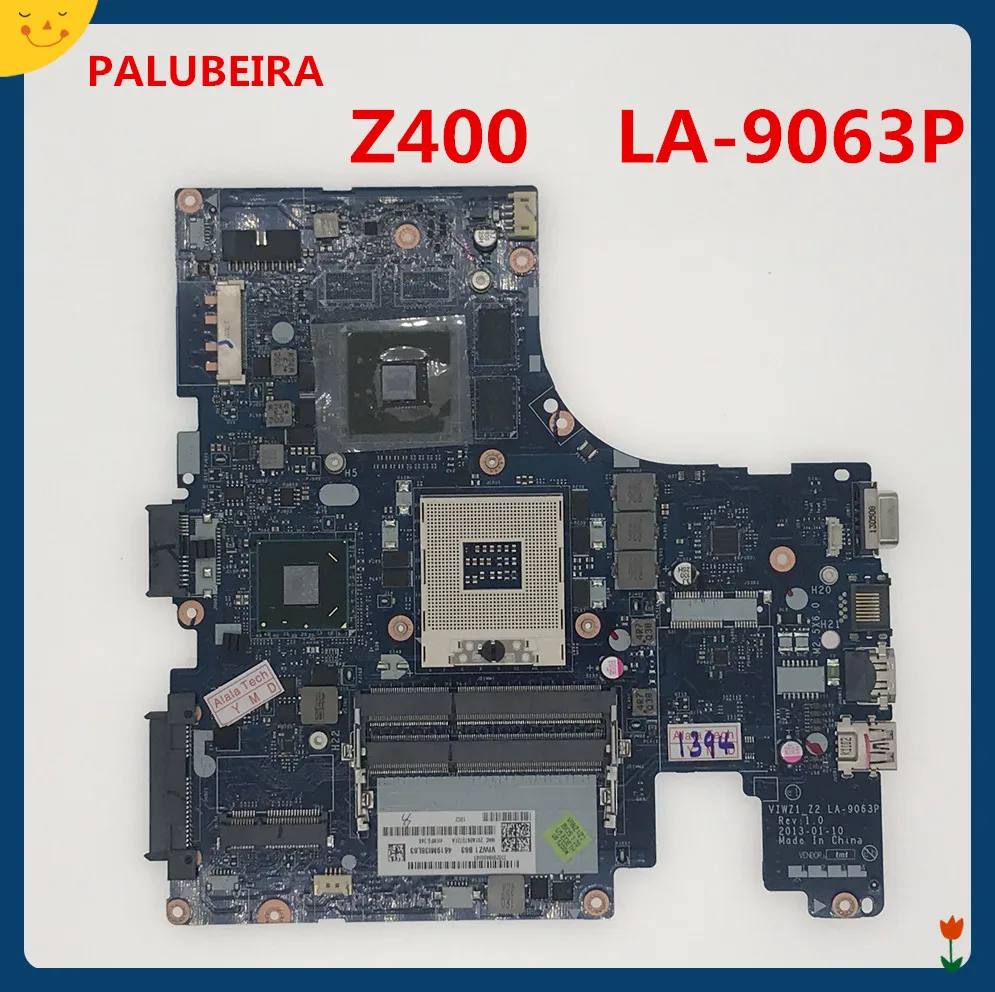 PALUBEIRA Z400 материнская плата VIWZ1-Z2 LA-9063P HM77 DDR3 для LENOVO Материнская ноутбука 100%