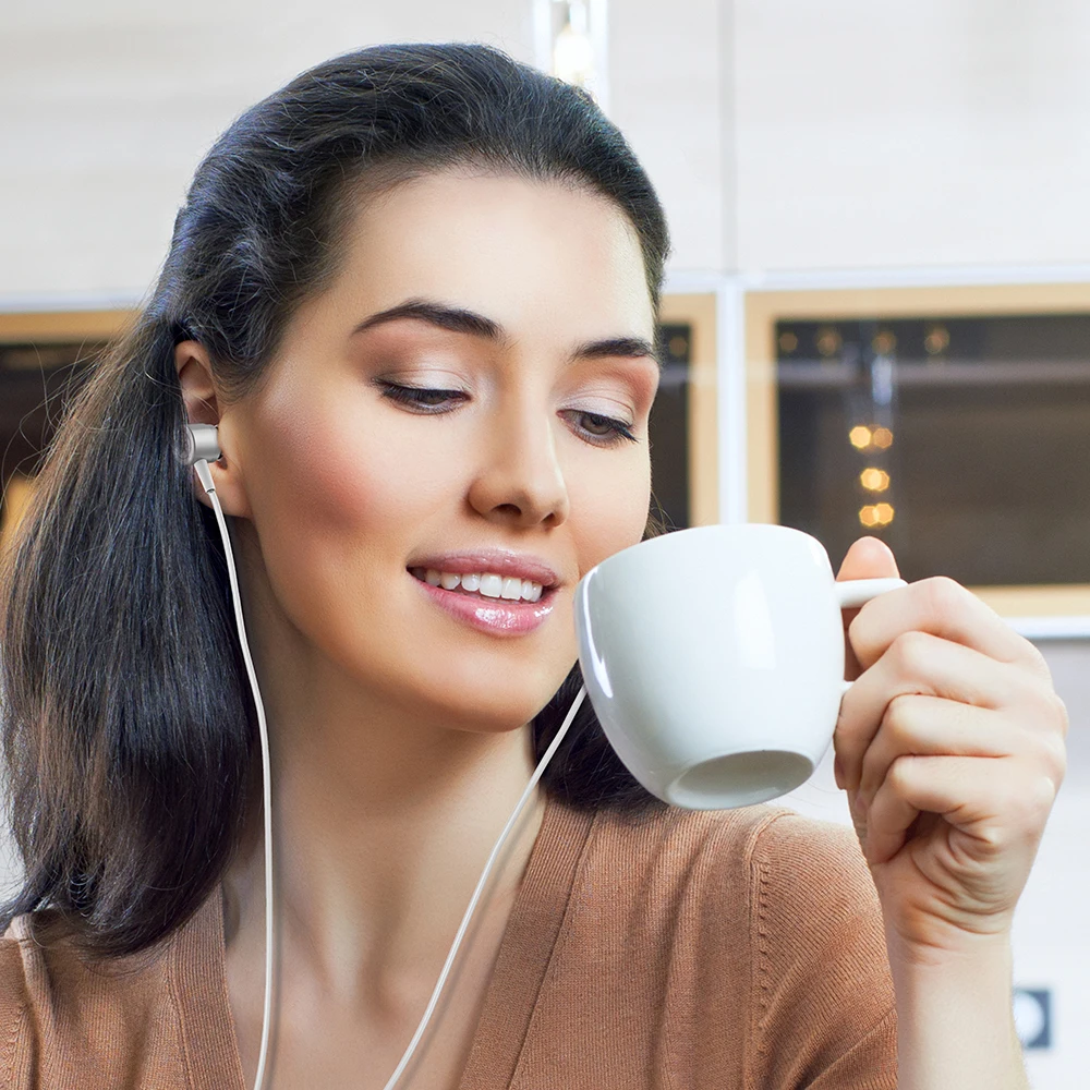 Наушники с ушной головкой набор для телефонов спортивные наушники микрофоном