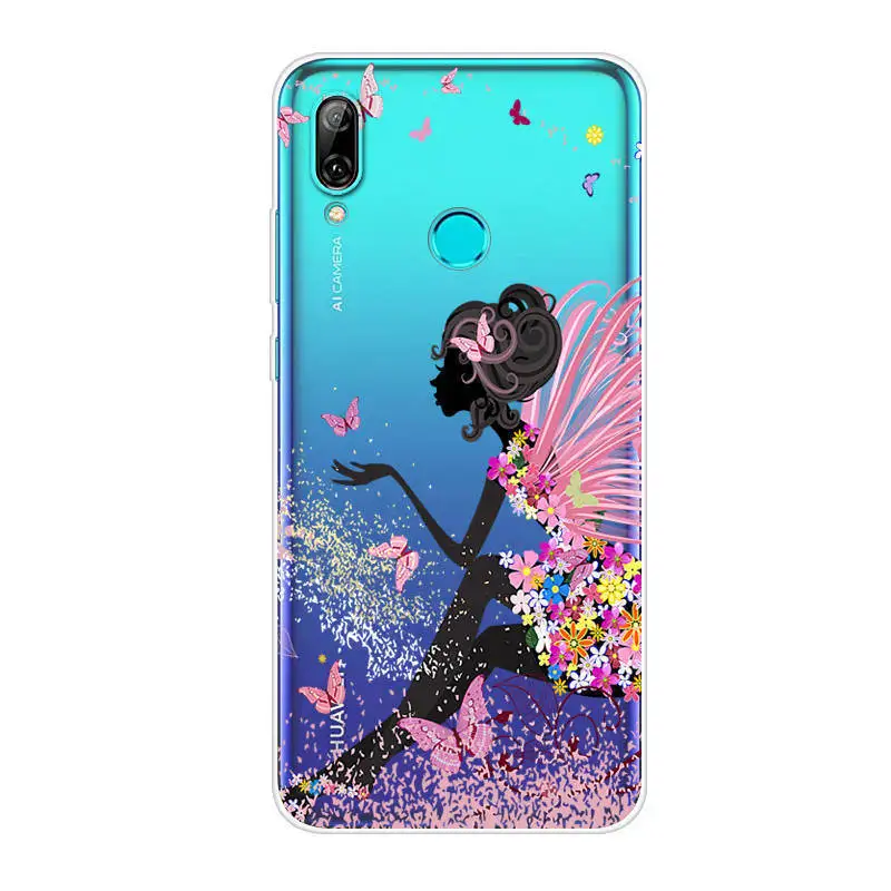 Чехол для Huawei Honor 10 Lite чехол телефона силиконовый мягкий ТПУ с мультяшным