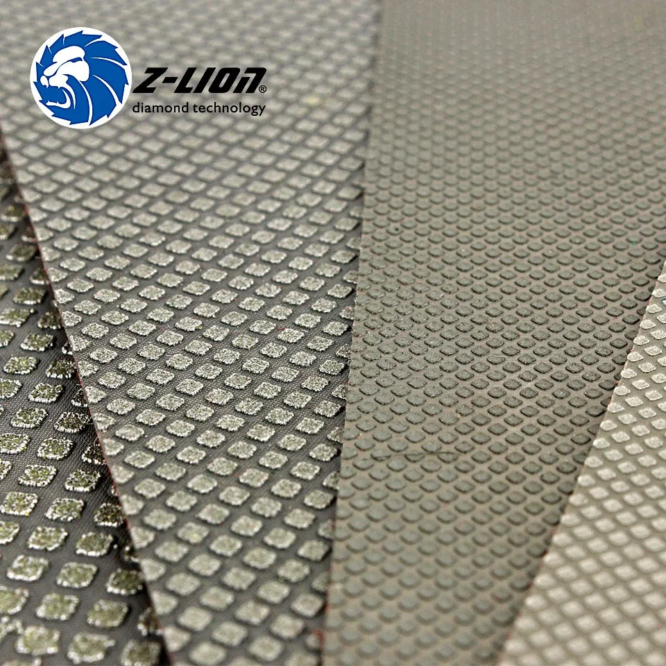 Z-LION 1 шт. Алмазный Гальванизированный полировальный лист абразивная наждачная