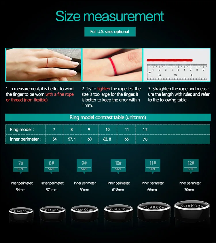 R3 смарт кольцо устройство умный Браслет Кольцо волшебное NFC цифровые продукты