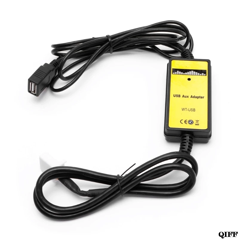 Автомобильный аудиоадаптер адаптер для CD MP3 интерфейс AUX SD USB кабель передачи