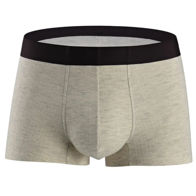

Healthy Dyeing Mens Boxer Shorts Fashion Jacquard U-shaped Flat Pants Regenerated Cellulosic 50s Fiber Underwear