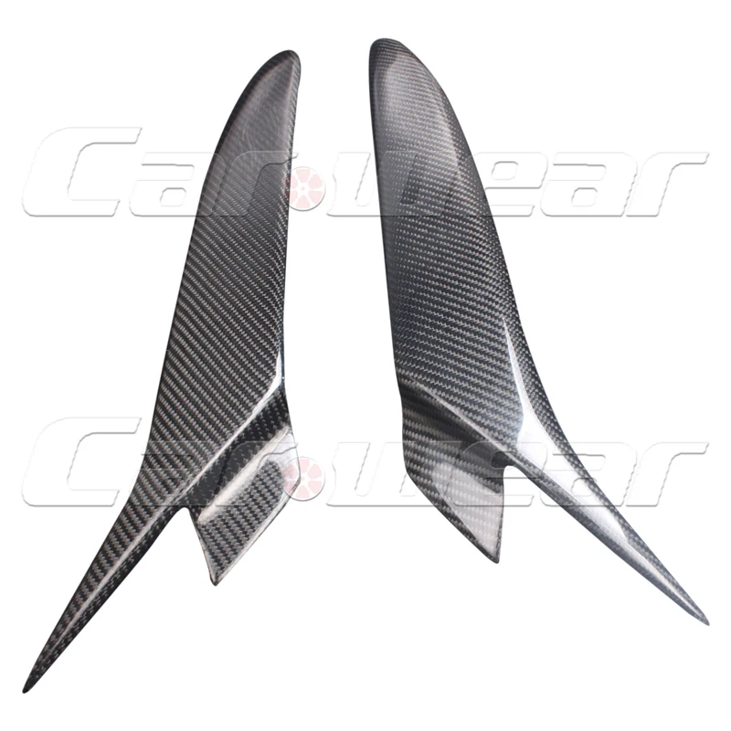 RX 8 RX8 JDM углеродное волокно фары век брови для Mazda 2005 2008|headlight eyelids|carbon fibereyebrow headlights |