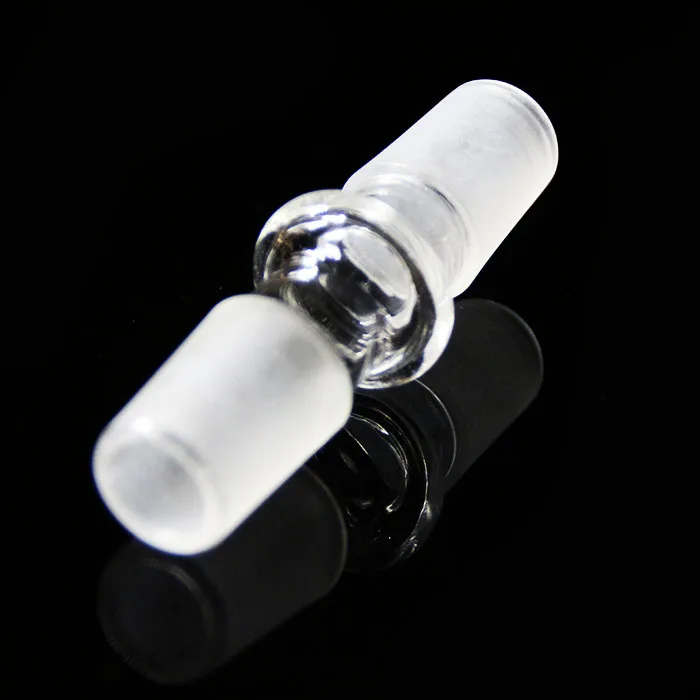 

Glass Adapter Male to Male 18mm Joint Glass Adaptor for Glass Hookah Pipe glass bowl water pipes