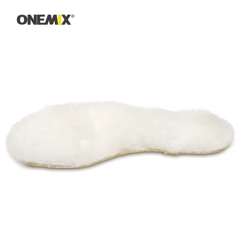 ONEMIX/Аксессуары для кроссовок; стельки для мужчин; профессиональная дезодорирующая подошва; женские зимние теплые меховые стельки; зимняя обувь; вставки